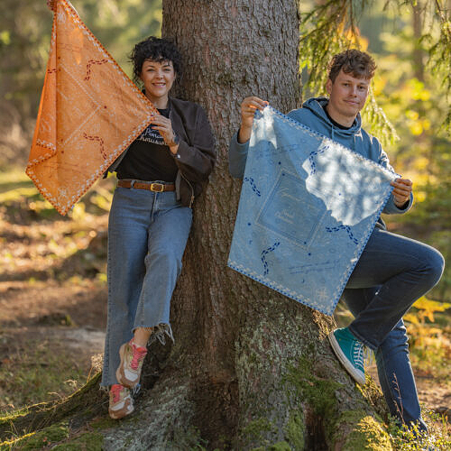 Apaszka / bandana bawełniana "Zaprowadź mnie"