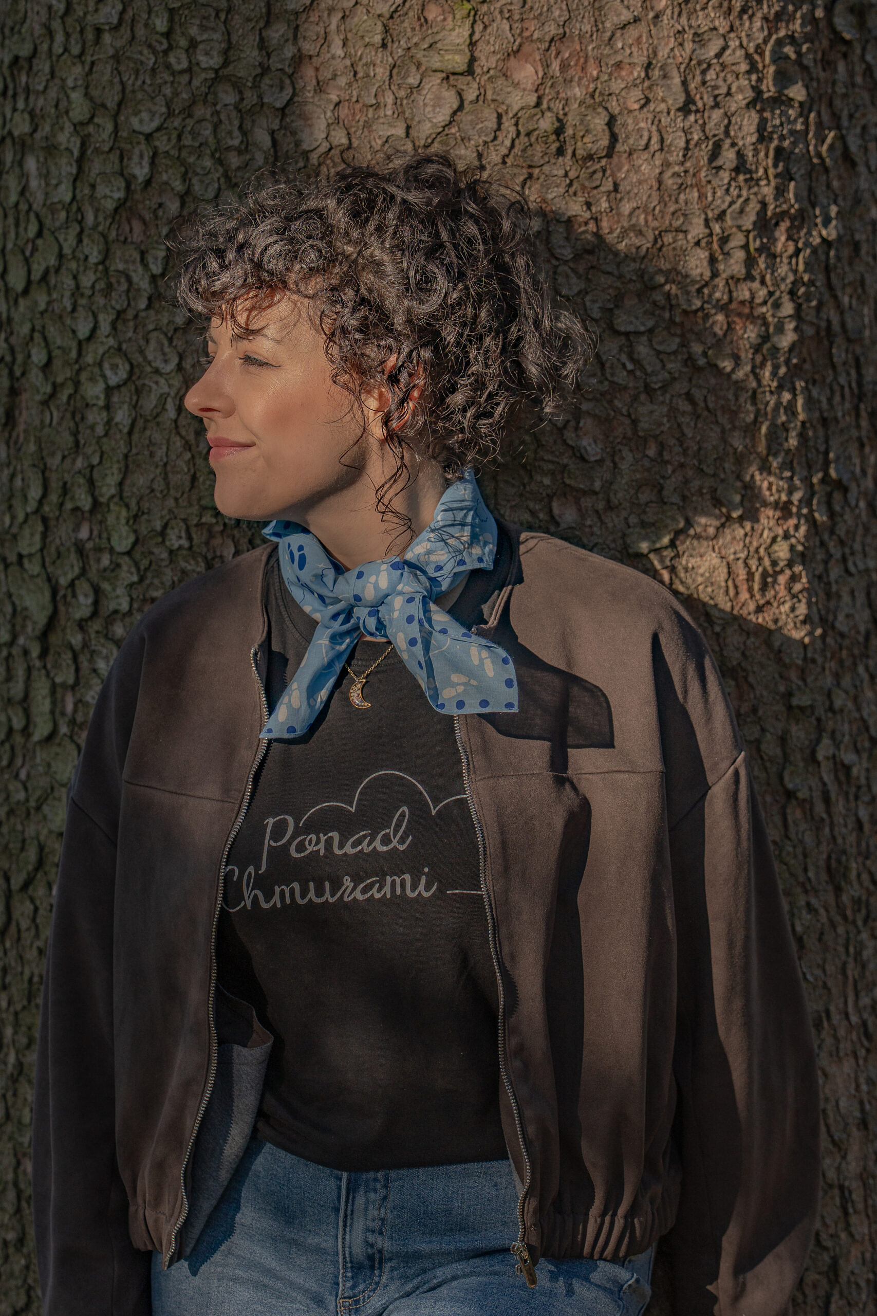 Apaszka / bandana bawełniana "Zaprowadź mnie" - obrazek 9